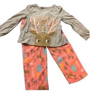 Carters simple joys Girls Pajama Set size 5T